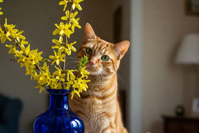 czy forsycja jest trująca dla kota