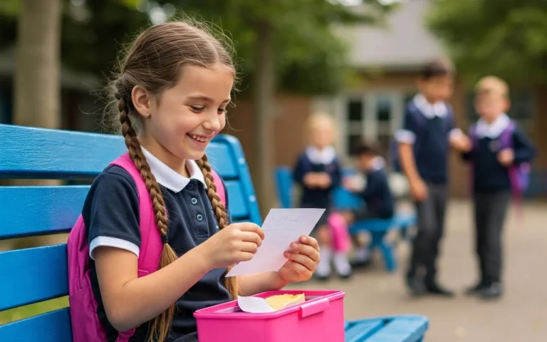 karteczki do śniadaniówki - klasa 4