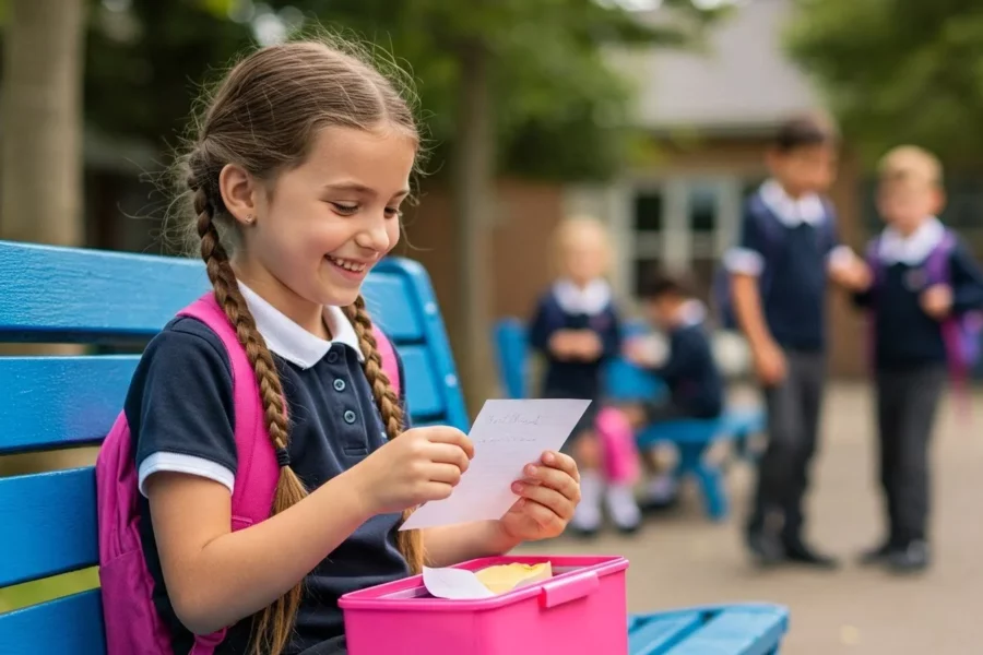 karteczki do śniadaniówki - klasa 4