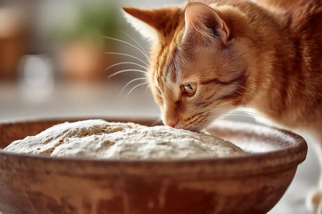 kot i ciasto drożdżowe