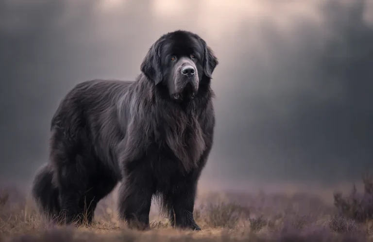 przedstawiciel rasy nowofunland