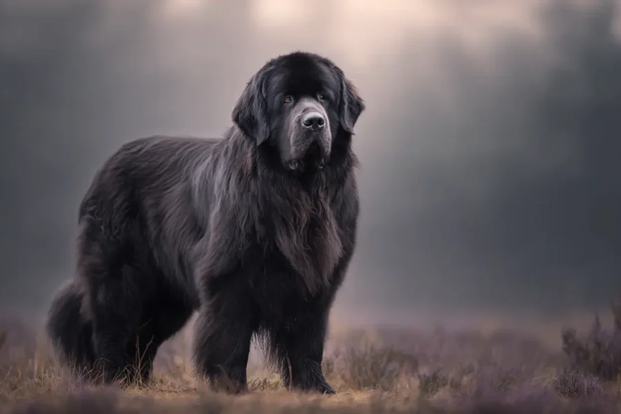 przedstawiciel rasy nowofunland